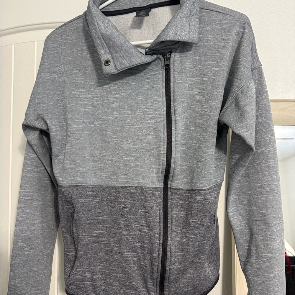 Champion Gray Two-Tone Women's Jacket